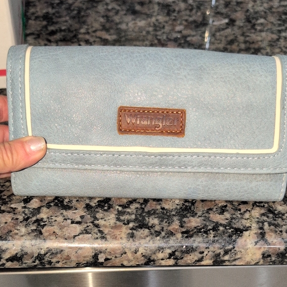 Wrangler Handbags - Wrangler Light Blue Women's Wallet